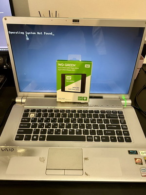 Sony VAIO VGN-FW21E laptop μεταχειρισμένο με 4GB RAM και καινούργιος SSD 240GB