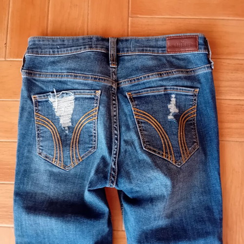 HOLLISTER women's jeans like new W 27 L34 blue