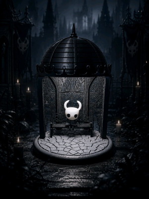 Hollow Knight Queen's Bench decorative lamp like new