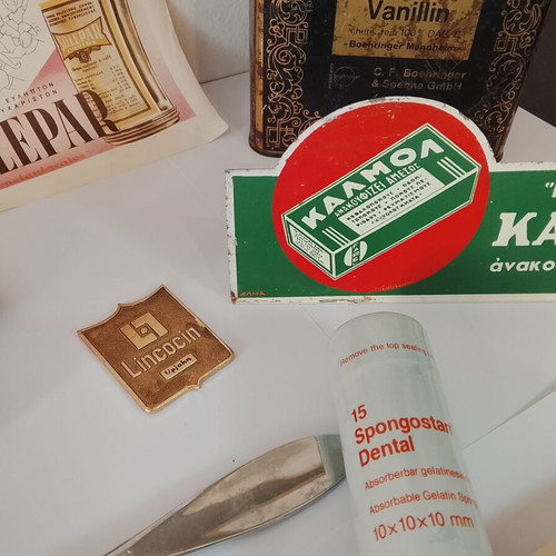 Vintage pharmaceutical and medical advertising collection used