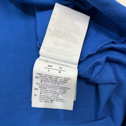 Off White Stamp Marry T-shirt like new, size 2XL, blue