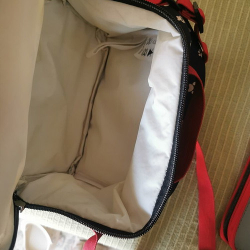 School bag set used with lunch bag and pencil case