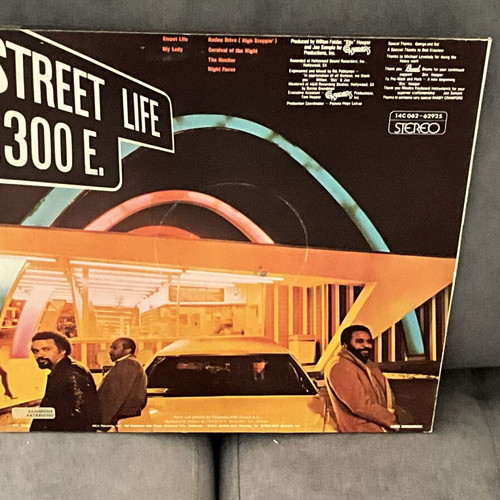 The Crusaders Street Life LP vinyl used, jazz fusion funk 1979