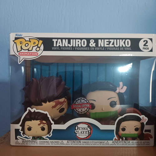Funko Pop Tanjiro and Nezuko special edition Demon Slayer