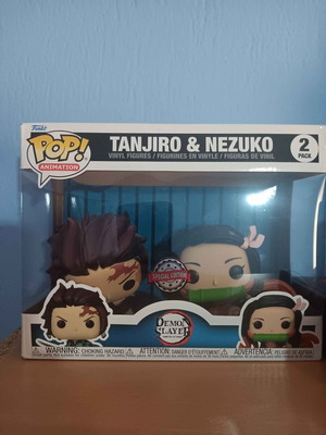 Funko Pop Tanjiro and Nezuko special edition Demon Slayer