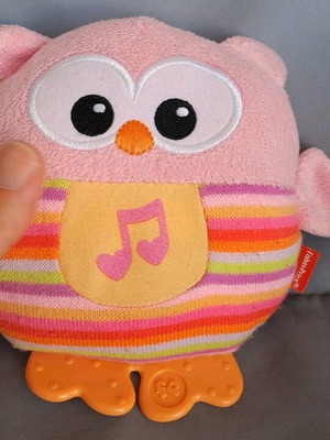 Owl toy sound and light like new