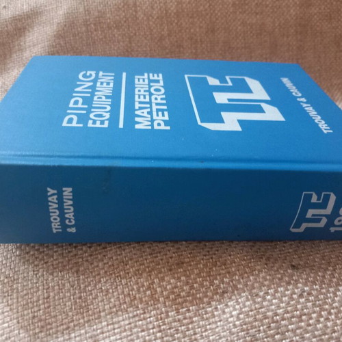 Piping Equipment book used, English-French