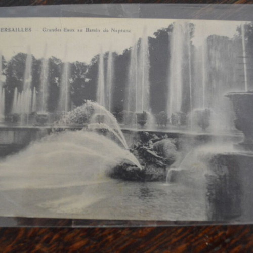 Old postcard 1914 sent from France to Greece used