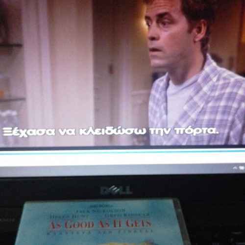 As Good As It Gets DVD like new, comedy, subtitles