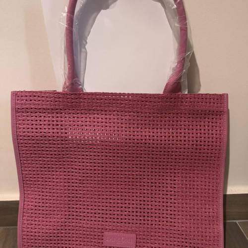 Lancôme pink beach tote bag new