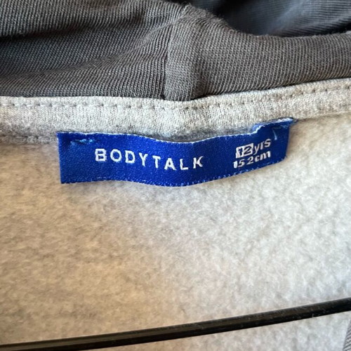 Bodytalk grey sweatshirt for boys 11-12 years 152 cm like new