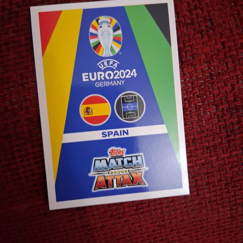 Iniesta and Courtois 2024 cards like new