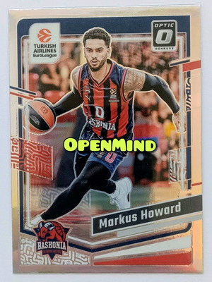 Κάρτα Markus Howard Optic Holo Prizm #23 Baskonia Donruss Euroleague 2023-24 καινούργιο