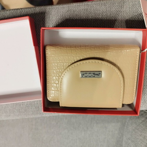 Doca wallet beige new 14×9×4cm