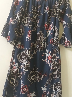 Dress like new, blue, 95% viscose 5% elastane, size L