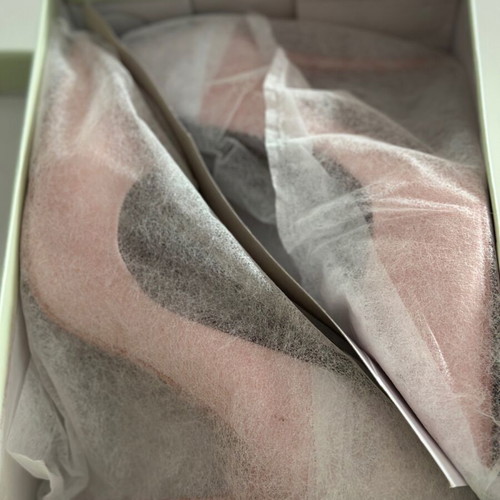 Satinette Heels Pink Pumps Size 38 New