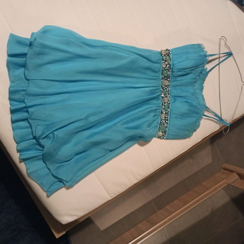 Dress turquoise like new, size M