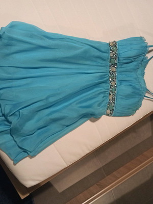 Dress turquoise like new, size M