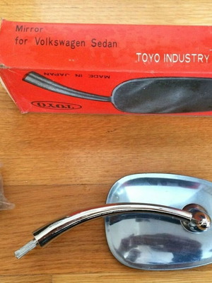 Vintage Toyo Mirror VW Volkswagen Beetle Scarab new