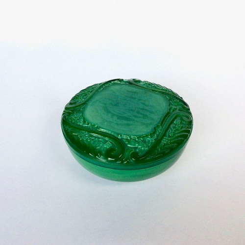 Collectible Malachite Box CURT SCHLEVOGT used