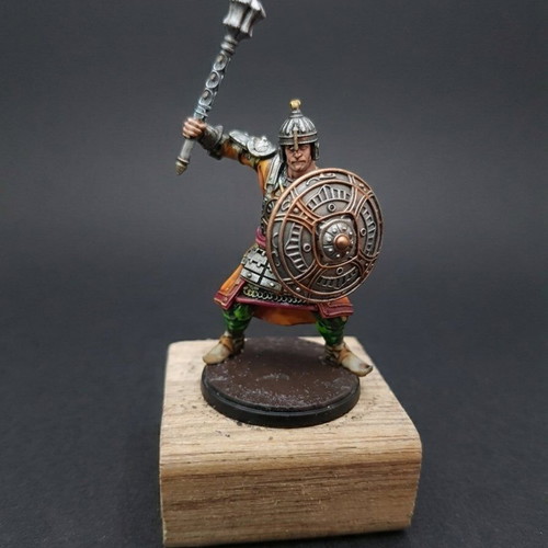 Conquest Rajakur Sorcerer box like new with painted miniature