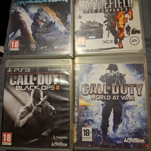 PS3 games used, pack of 4