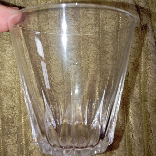 Vintage crystal glasses like new, pack of 25 pieces