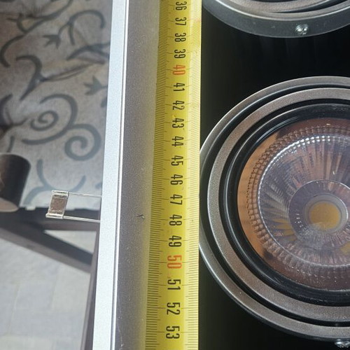 LED spotlight triple head 3x20W 4000K 60W like new