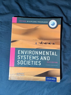 IB Book Environmental Systems and Societies Like New