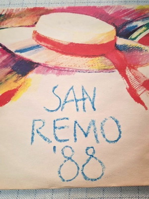 San Remo '88 LP like new, pop