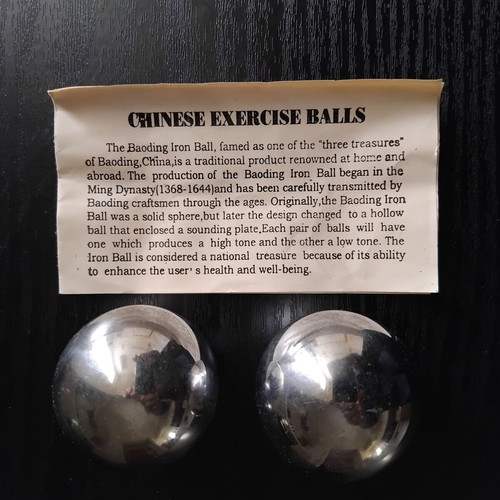Metal Baoding Balls used for Relaxation and Stress Relief