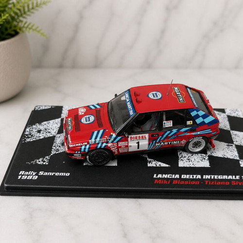 Lancia Delta Integrale 16V Rally Sanremo 1989 model like new