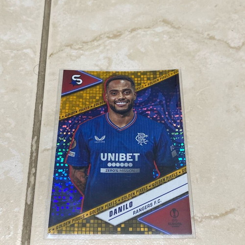 Golden Pixels Danilo 2024 Topps Superstars like new with sleeve