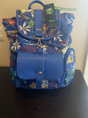 Verde backpack new, blue