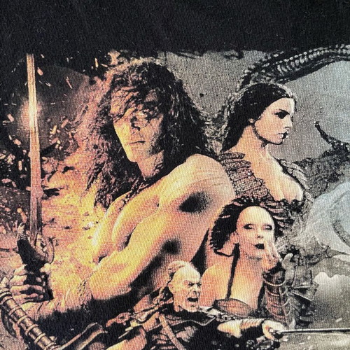 Conan The Barbarian t-shirt S used, black