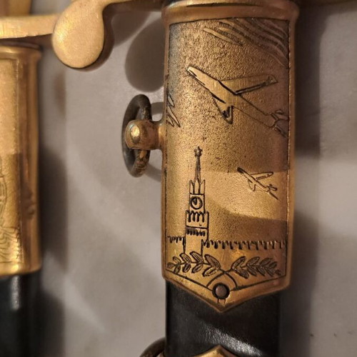 Soviet Naval and Air Force Officer Swords like new (1951 & 1953)