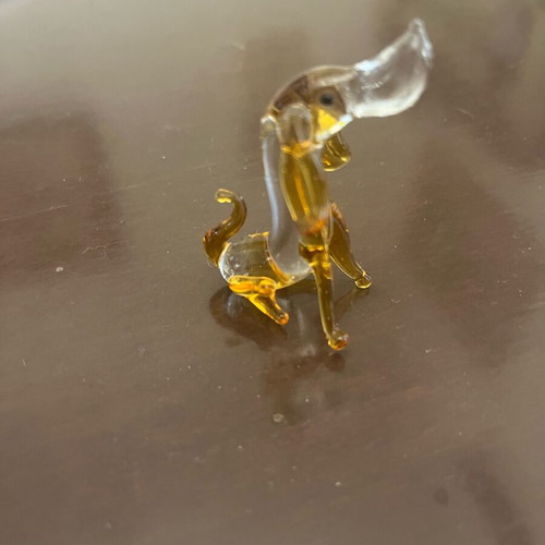 Murano miniatures set of 8 like new, collectible animals and decorations