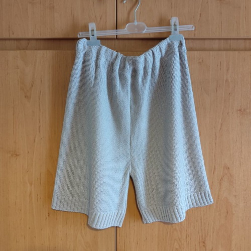 Knitted shorts Tailor Made knitwear new, beige-gray, size L