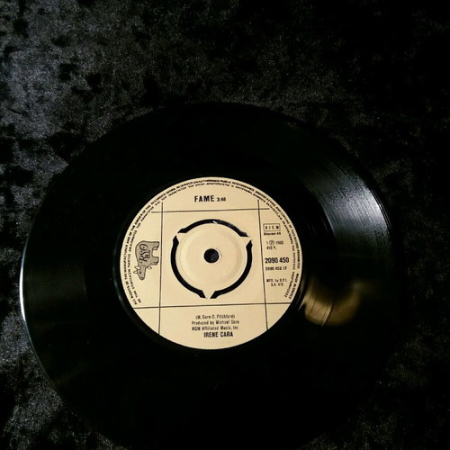 Irene Cara Fame 7" record used, pop