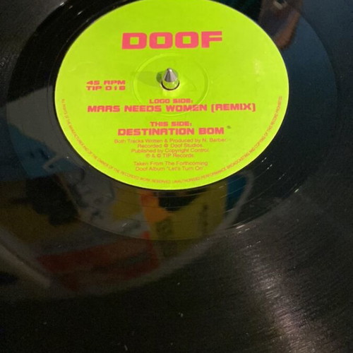 Goa trance record used, electronic genre