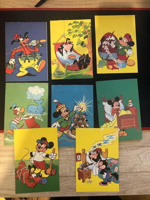Mickey Mouse comics pack like new, carte postale 1971-1972