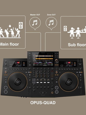 Επαγγελματική κονσόλα DJ Pioneer OPUS-QUAD 4 καναλιών σαν καινούργια με βαλίτσα