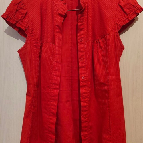 Mango shirt medium size, like new, watermelon pink