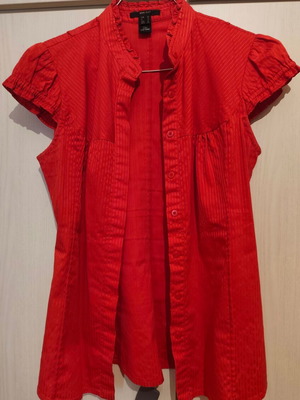 Mango shirt medium size, like new, watermelon pink