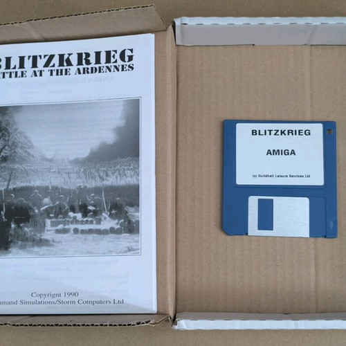Blitzkrieg: Battle At The Ardennes CDS for Amiga like new