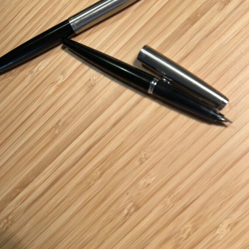 Parker 21 and 45 pens used, vintage set
