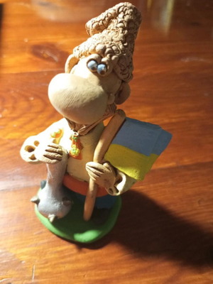 Miniature souvenir from Ukraine like new