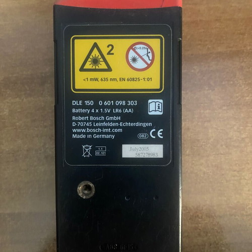 Bosch DLE 150 distance measurer like new
