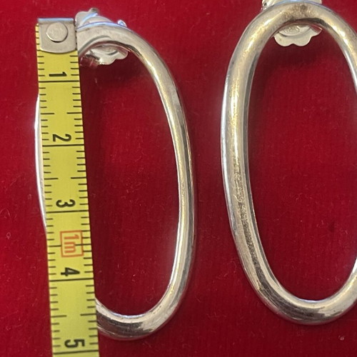 LALAOUNIS 925 silver earrings, 5 cm