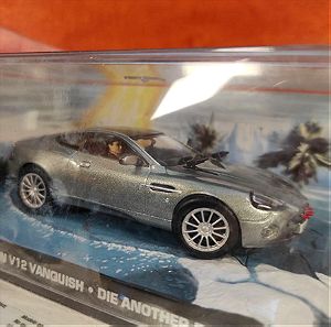 James Bond 007 "Die another Day" (2002) Aston Martin V12 Vanquish διόραμα κλειστό/αρχική συσκευασία